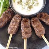 1/4 Kilo Of Baladi Meat Kofta On Charcoal