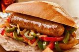 Large Size Fino Bread Sausage Baladi Sandwich