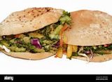 Falafel And Fries Shami Bread