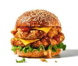 Chicken And Meat Burger