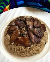 Liver With Rice Meal