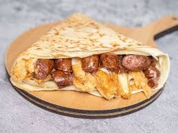 Alexandrian Sausage Crepe
