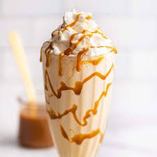 Caramel milkshake