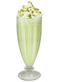 Pistachio milkshake
