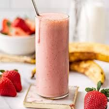 Strawberry Banana milkshake