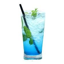 sky blue Soda