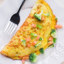 Cheesy Veggie Omelet