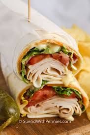 Turkey and Cheese Fried Tortilla