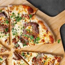 Beef and Cheese Pizza