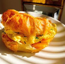 Fluffy Egg Croissant