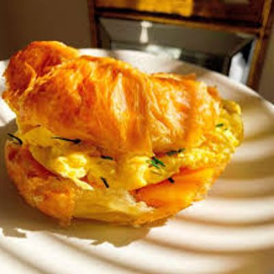 Fluffy Egg Croissant