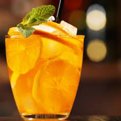 Orange With Mint
