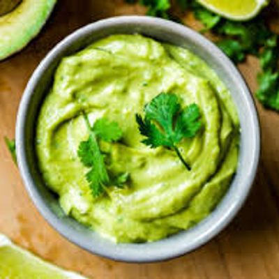 Avocado with Qeshta