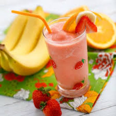Strawberry, Orange And Banana