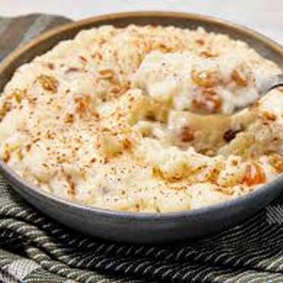 Rice Pudding With Cream