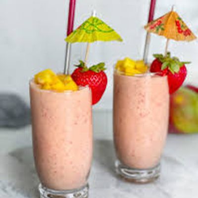 Mango Strawberry Smoothie