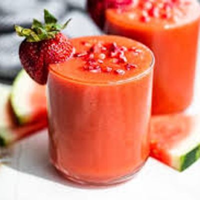 Watermelon Strawberry Smoothie