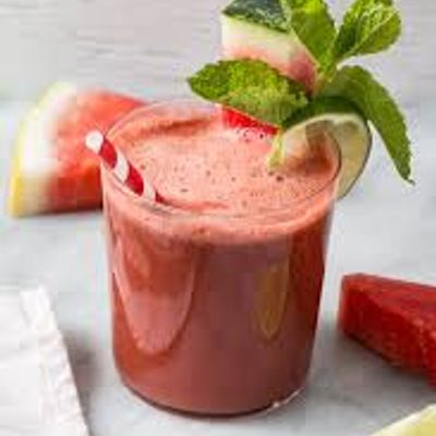 Mint watermelon smoothie