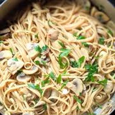 Spaghetti White Sauce Chicken