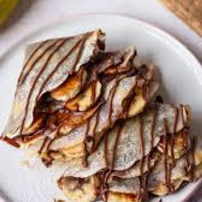 Nutella Chocolate Banana Crepe
