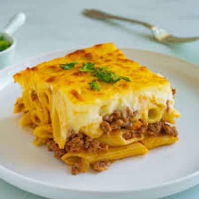 Pasta With Meat Bechamel