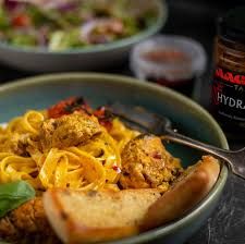 Mixed Chicken And Kofta Meat Pasta