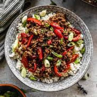 Thai basil beef