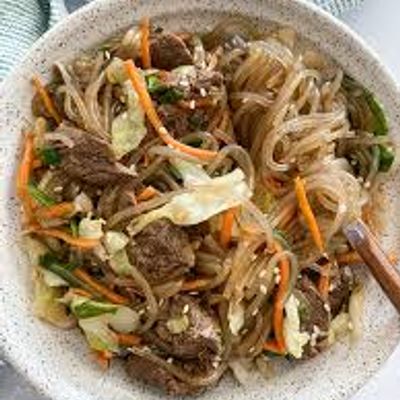 glass noodles beef