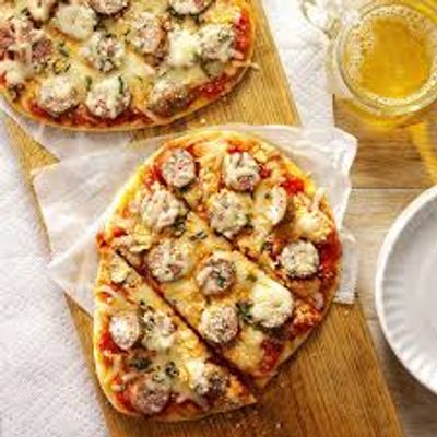 Baladi Sausage Pizza