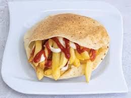 Roast Potatoes Sandwich