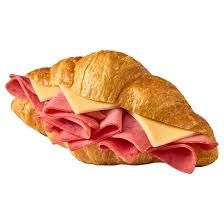 Smoked beef and cheese croissant
