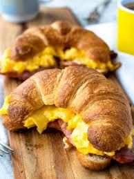 Beef Bacon Cheese Croissant