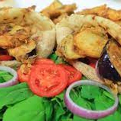 Pickled Eggplant Sandwich