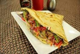 Fajita Chicken Crepe