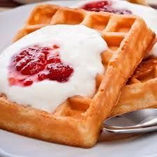 White Chocolate Waffle