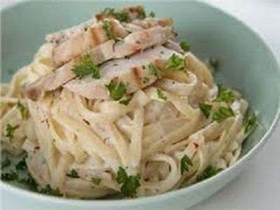 Half Boneless Chicken With Pasta Platter