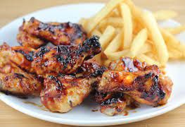 French Fries With Bbq Chicken Cup