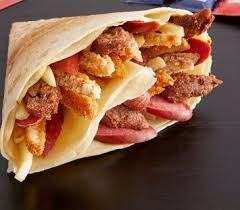 Chicken Pane With Sausage Crepe