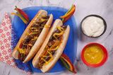 Syrian Grilled Oriental Sausage Sandwich