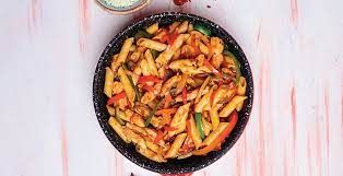 Chicken Fajita Platter With Pasta