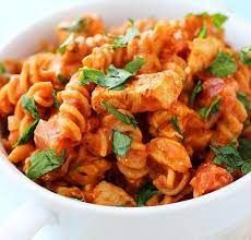 Sweet And Sour Chicken Platter With Pasta
