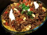 Lebanese Meat Shawerma Fettah