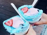 Ghazel Banat with Ice Cream