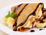 Chocolate With Banana Crepe