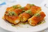 Konafa Rolled With Cheese