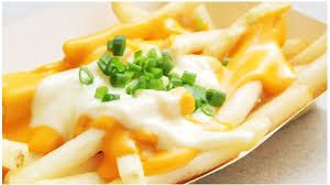 French Fries With Mozzarella Cheese Sandwich