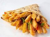 Chicken Strips With Shish Tawook Crepe