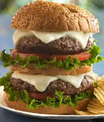 Double Burger Sandwich