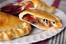 Chicken With Pastrami Calzone