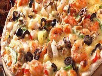 Seafood Italian Pizza
